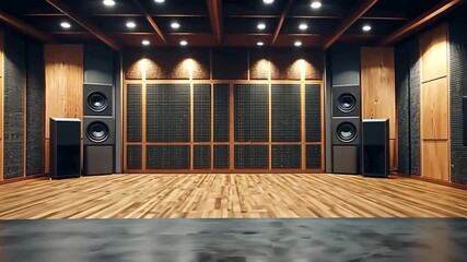 Acoustic Excellence: Professional Sound Studio with Immersive Audio Visual Experience