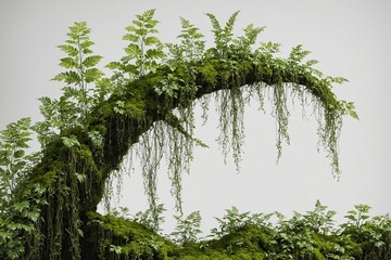 Fototapeta premium Vine Leaves with Moss 