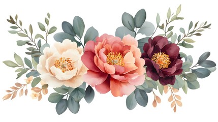 Delicate floral arrangement with soft tones.