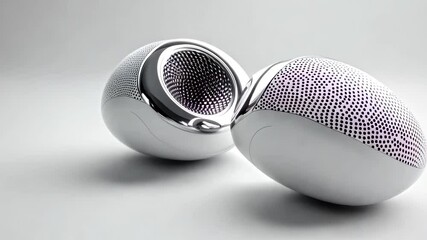 Modern Streamlined Speaker 3D Animation