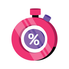 Discount Deadline Vector style icon. Eps 10 file
