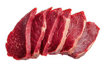 Obraz premium Sliced Beef Steaks