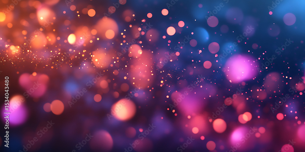 Poster a beautiful background of colorful fireworks illuminating the night sky, creating an enchanting and 