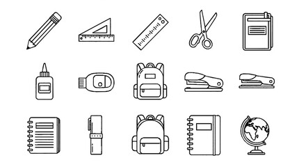 set of stationery