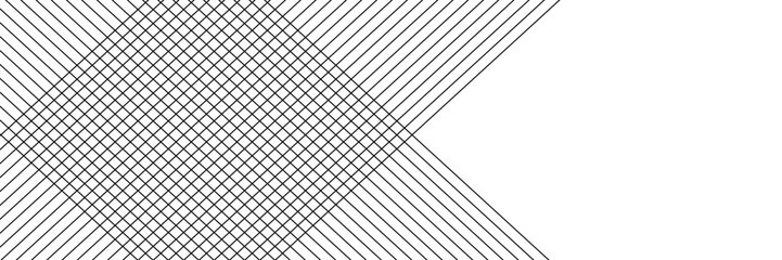 Naklejka premium Slash line background with diagonal lines black color. modern