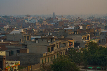 Developed Village view from Height.