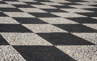 Typical black and white, Portuguese 