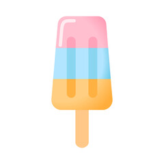 Popsicles for a Refreshing Summer, Vector Illustration
