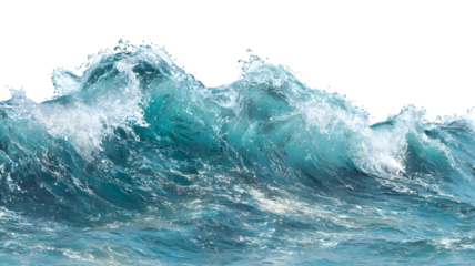 Majestic wave breaking ocean water against background a dynamic display of powerful natural elements marine theme