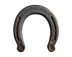 horseshoe isolated on white background
