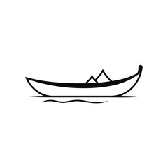 boat vector illustration with transparent background