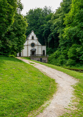 Chapelle au château de Gaasbeek en Belgique