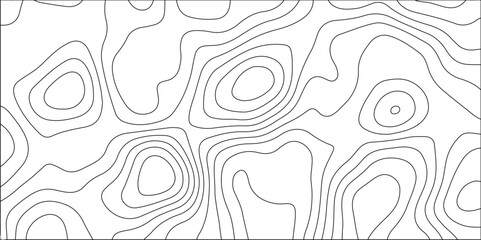 Panorama view gradient multicolor wave curve lines banner background design. Abstract geography curve wave line vector illustration. Geography contour map linear background vector illustration.	