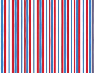 Navy pattern with red and blue vertical stripes