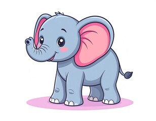 Fototapeta premium elephant clipart