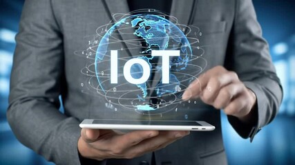 businessman holding digital tablet with social network - Powered by Adobe