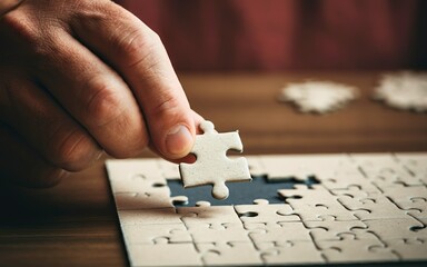 Obraz premium Quebra cabeça 