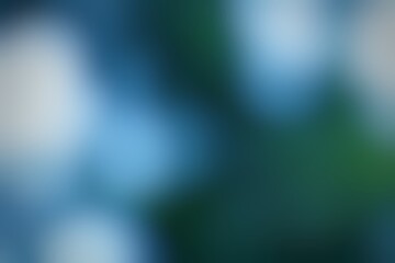 Abstract interplay of blues and greens creates a serene, smooth gradient