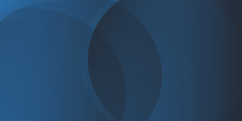 Abstract background blue with dynamic circle shape elements. Trendy and modern geometric gradient background. Vector Illustration