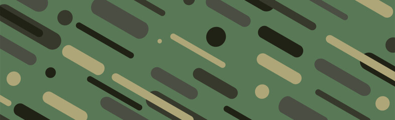 Abstract background khaki different geometric shapes - Vector illustration