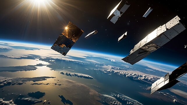 Clustered Space Fragments Drifting in Zero Gravity