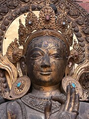 Fototapeta premium Katmandu, Patan, kompleks światyń Lalitpur, Nepal