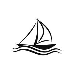 sailing ship vector illustration