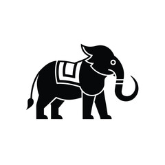 elephant cartoon vector illustration transparent background