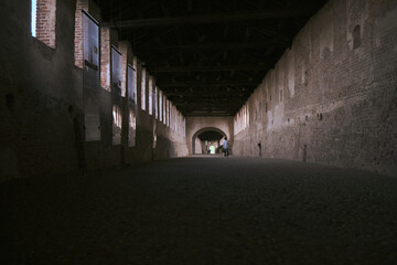 To take a walk in the center of Vigevano