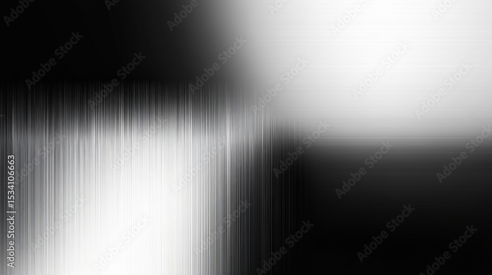 Aufkleber sleek metallic gradient with subtle transitions in monochrome