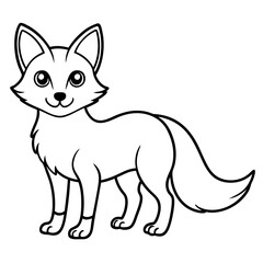 FoxForm line art vector 