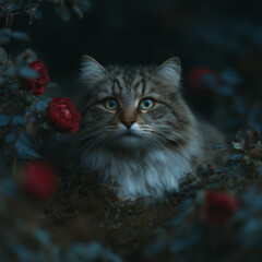 portrait of a cat