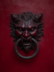 lion head door knocker