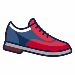 White Background Shoe Vector