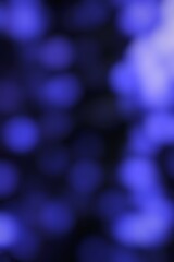 Sublime ethereal lightplay of amorphous indigo and ultraviolet shades