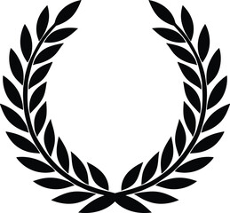 laurel wreath vector