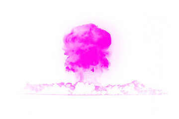 Shockwave Bomb Explosion PNG with Alpha Layer