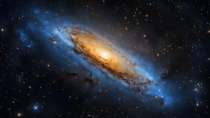 4K Galaxy spiral background seamless loop galaxy exploration banner cosmic poster glittering galaxy wallpaper glowing milky way banner twinkling nebulas background