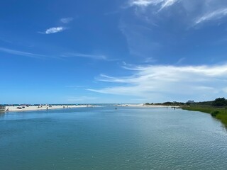 river and sky
