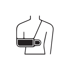 ICON ARM WITH BANDAGE