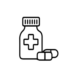 ICON MEDICINE BOTTLE