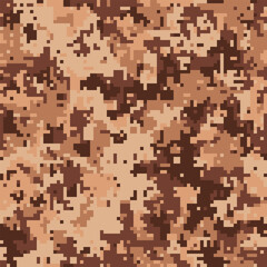 Abstract desert camouflage pattern.  Earthy tones blend seamlessly for a versatile design. Ideal for backgrounds, textiles, or militarythemed projects.