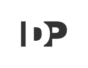 IDP logo design. Initial letter I D P bold font style for tech startups, consulting, corporate branding. Creative company name, headlines typography identity, trendy logotype.