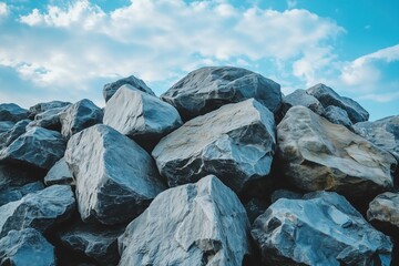 Engineers look at rocks. They make AI help them to know how strong the rocks are. They make tunnels and bridges strong.