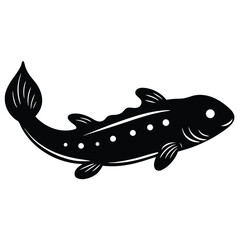 mudskipper vector sihouettr