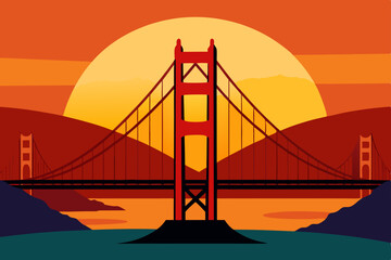 Obraz premium golden gate bridge in san francisco
