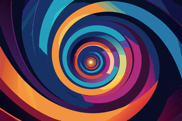 abstract spiral background