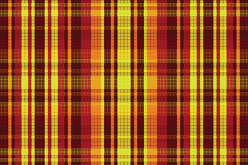 Tartan or plaid retro color pattern.