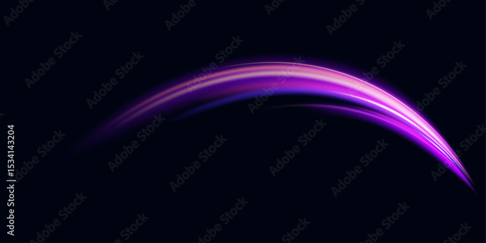 Poster speed connection vector background. vector swirl trail effect. abstract vector fire circles, sparkli