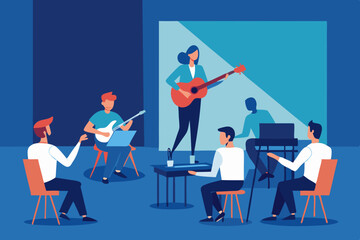 business man and woman